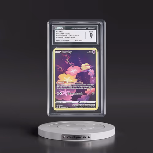 2023 Crown Zenith #GG14/GG70 Comfey - Galarian Gallery Holo (CGC 9 MINT)