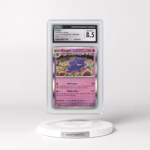 2023 Scarlet & Violet 151 - MEW EN #094/165 Gengar - Holo (CGC 8.5 NM-MT+)