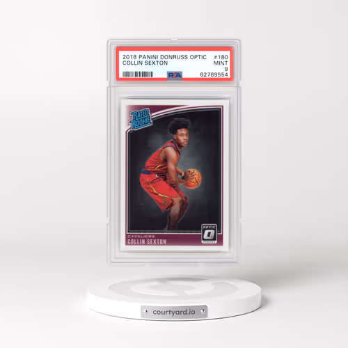 2018 Panini Donruss Optic #180 Collin Sexton (PSA 9 MINT)