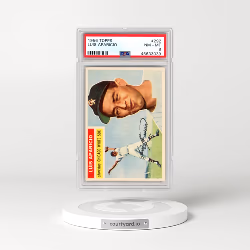 1956 Topps #292 Luis Aparicio (PSA 8 NM-MT)