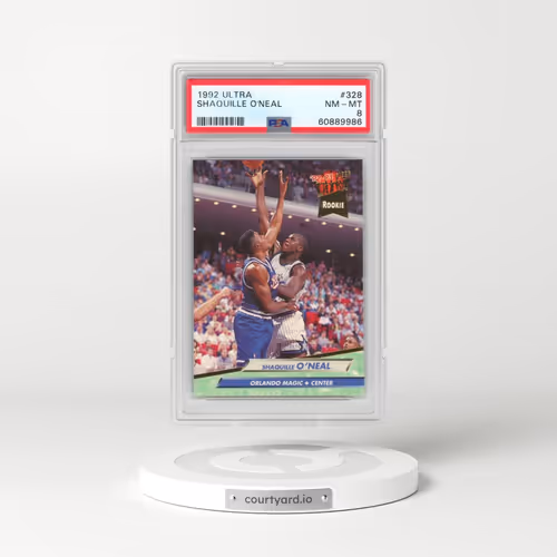 1992 Ultra #328 Shaquille O'Neal (PSA 8 NM-MT)