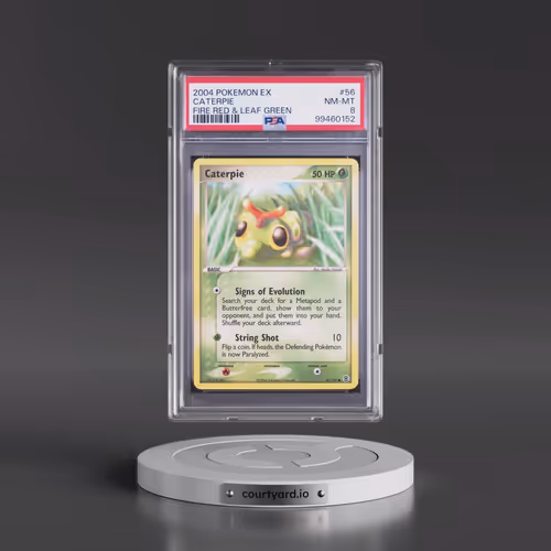 2004 Pokémon EX Fire Red & Leaf Green #56 Caterpie (PSA 8 NM-MT)