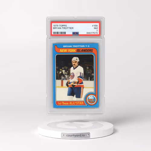 1979 Topps #100 Bryan Trottier (PSA 7 NM)