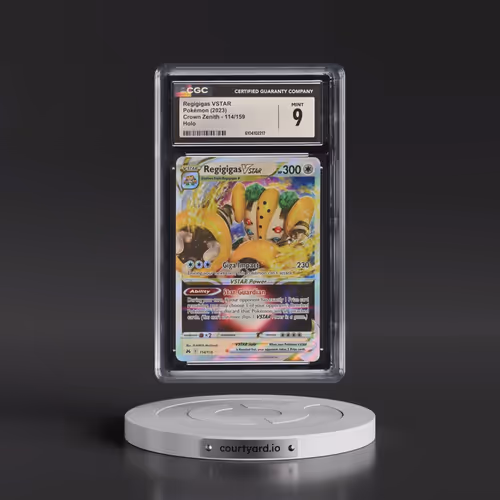 2023 Crown Zenith #114/159 Regigigas VSTAR - Holo (CGC 9 MINT)