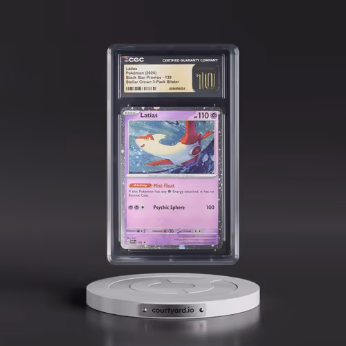 2023 Black Star Promos - Scarlet & Violet SVP EN #139 Latias - Stellar Crown 3-Pack Blister (Cosmos
