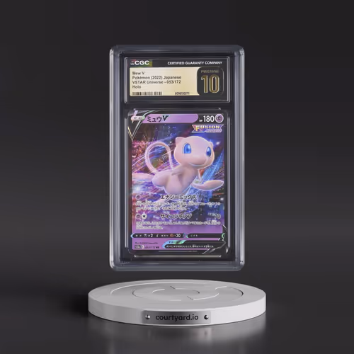 2022 VSTAR Universe #053/172 Mew V - Holo (CGC 10 PRISTINE)