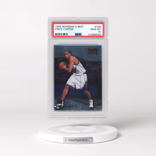 1998 Bowman's Best #105 Vince Carter (PSA 10 GEM MINT)