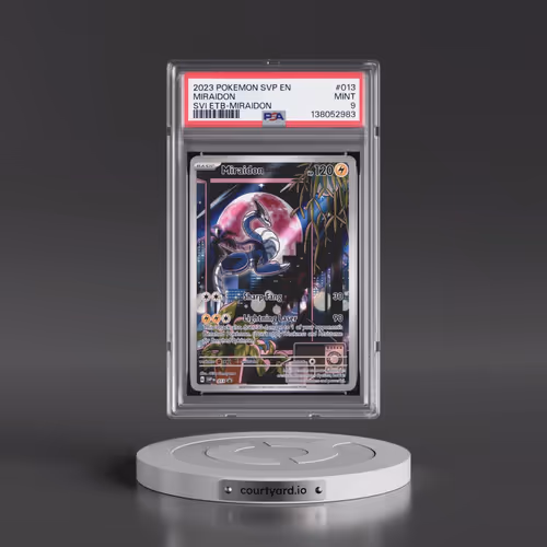2023 Pokémon Svp EN-SV Black Star Promo #013 Miraidon - Scarlet & Violet Elite Trainer Box-Miraidon
