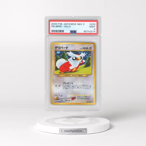 2000 Pokémon Neo 3 #225 Delibird - Holo (PSA 9 MINT)