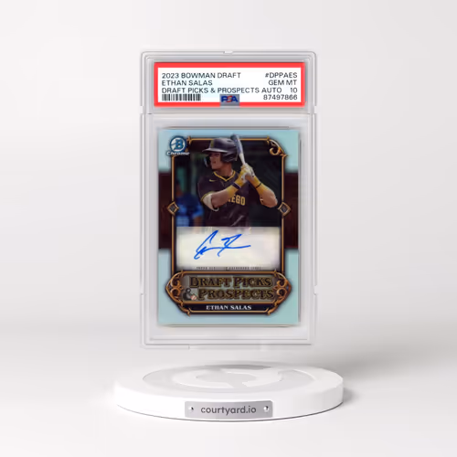2023 Bowman Draft Draft Picks & Prospects Autograph #DPPAES Ethan Salas (PSA 10 GEM MINT)