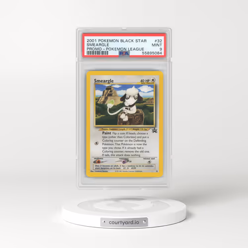 1999 Black Star Promos #32 Smeargle (PSA 9 MINT)