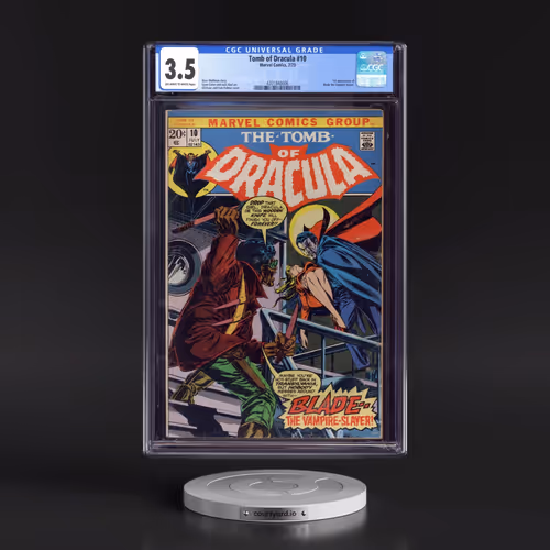 Tomb of Dracula #10 CGC 3.5 Off-white to White Pages (Marvel Comics, 7/73)