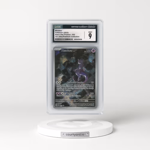 2023 Black Star Promos - Scarlet & Violet SVP EN #052 Mewtwo - 151 Ultra-Premium Collection (CGC 9 MINT)