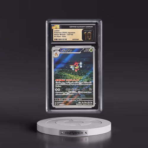 2024 Stellar Miracle #103/102 Ledian - Art Rare Holo (CGC 10 PRISTINE)