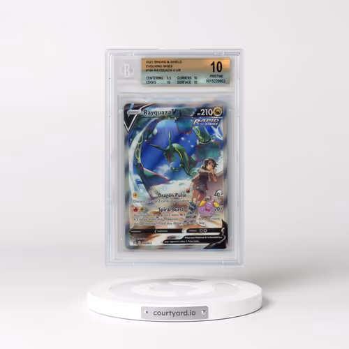 2021 Evolving Skies #194 Rayquaza V - Holo (BGS 10 PRISTINE)