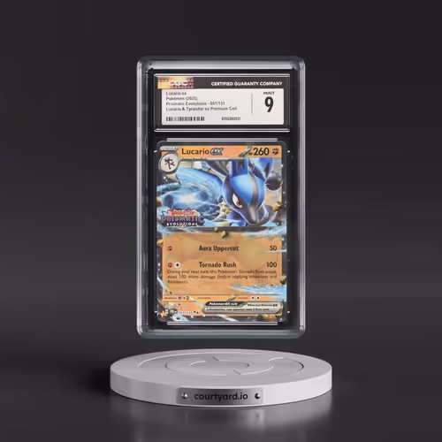2024 Prismatic Evolutions - PRE EN #051/131 Lucario ex - Lucario & Tyranitar ex Premium Collecti