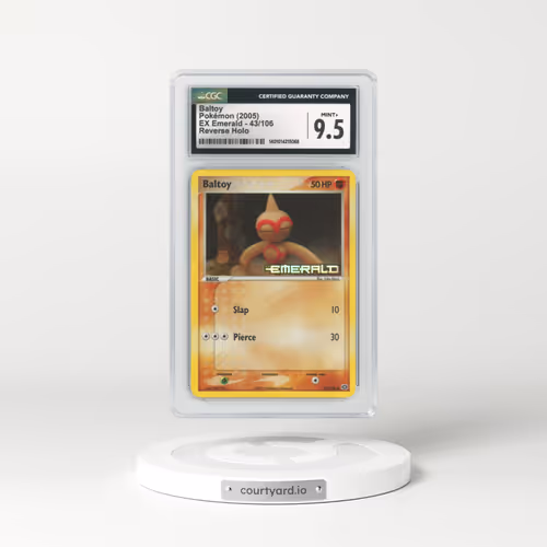 2005 EX Emerald #43 Baltoy - Holo (CGC 9.5 MINT+)