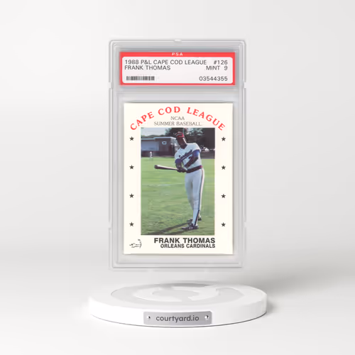 1988 P&L Cape Cod League #126 Frank Thomas (PSA 9 MINT)