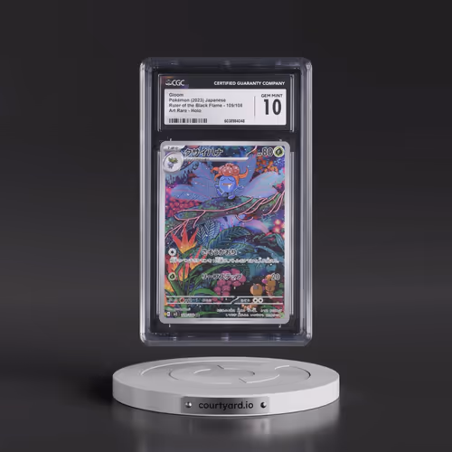 2023 Ruler of the Black Flame #109/108 Gloom - Art Rare Holo (CGC 10 GEM MINT)