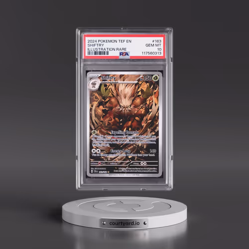 2024 Pokémon Tef EN-Temporal Forces #163 Shiftry - Illustration Rare (PSA 10 GEM MINT)