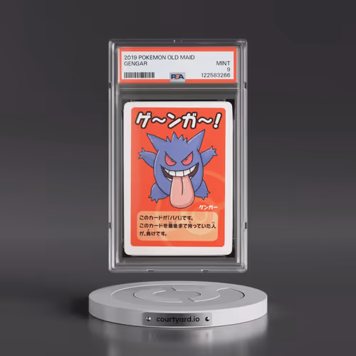 2019 Pokémon Old Maid Gengar (PSA 9 MINT)