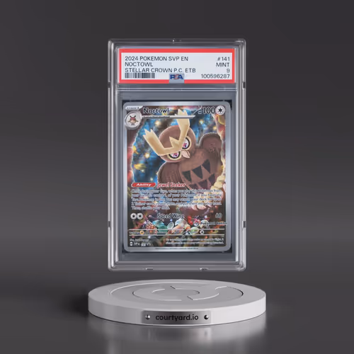 2024 Pokémon Svp EN-SV Black Star Promo #141 Noctowl - Stellar Crown Pokemon Center Elite Trainer Bo