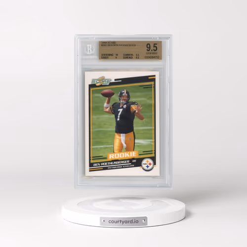2004 Score #381 Ben Roethlisberger (BGS 9.5 GEM MINT)