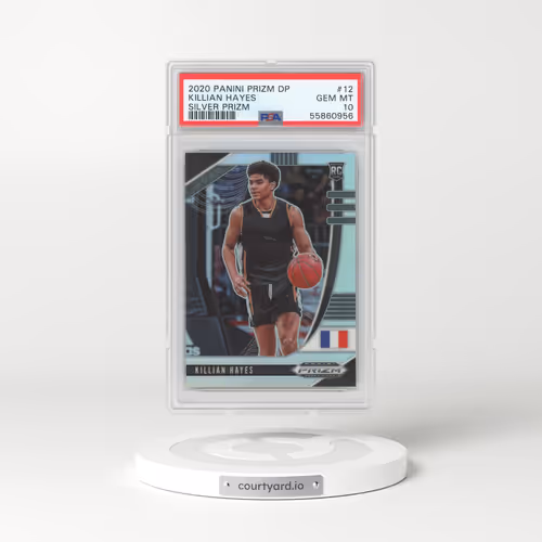 2020 Panini Prizm Draft Picks #12 Killian Hayes - Silver Prizm (PSA 10 GEM MINT)