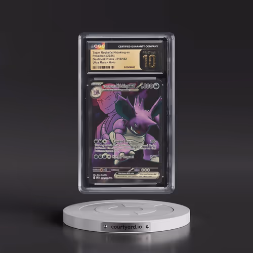 2025 Destined Rivals - DRI EN #216/182 Team Rocket's Nidoking ex - Ultra Rare Holo (CGC 10 PRISTINE)