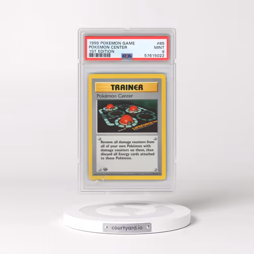 1999 Pokémon Game #85 Pokemon Center - 1st Edition (PSA 9 MINT)