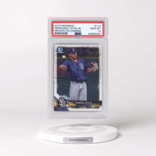 2018 Bowman Prospects Chrome #114 Fernando Tatis Jr. (PSA 10 GEM MINT)