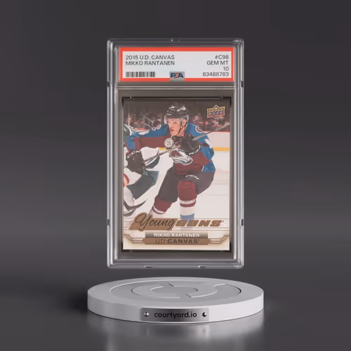 2015 Upper Deck Canvas #C98 Mikko Rantanen (PSA 10 GEM MINT)