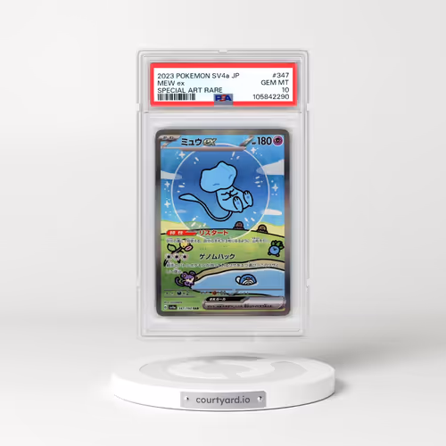 2023 Pokémon Sv4a-Shiny Treasure EX #347 Mew EX - Holo Special Art Rare (PSA 10 GEM MINT)