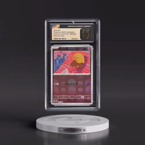 2023 Pokémon Card 151 #096/165 Drowzee - Reverse Holo Poké Ball (CGC 10 PRISTINE)
