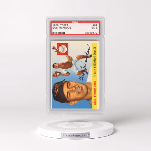 1955 Topps #64 Gus Triandos (PSA 5 EX)