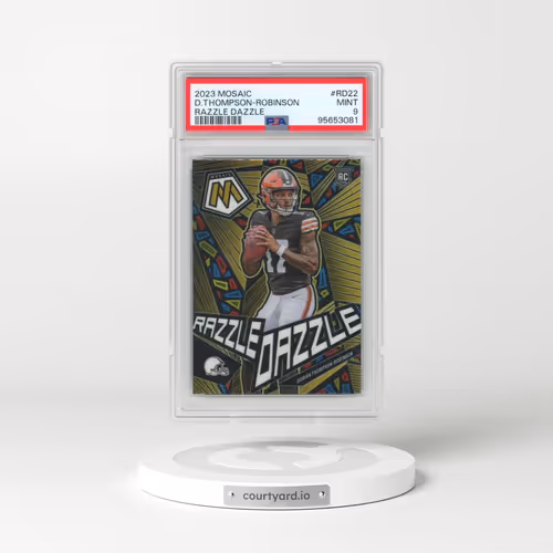 2023 Panini Mosaic Razzle Dazzle #RD22 Dorian Thompson-Robinson (PSA 9 MINT)