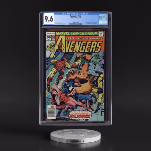 Avengers #156 CGC 9.6 White Pages (Marvel Comics, 2/77)