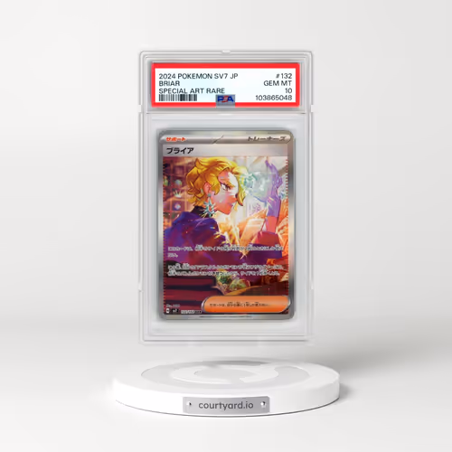 2024 Pokémon SV7-Stellar Miracle #132 Briar - Special Art Rare (PSA 10 GEM MINT)