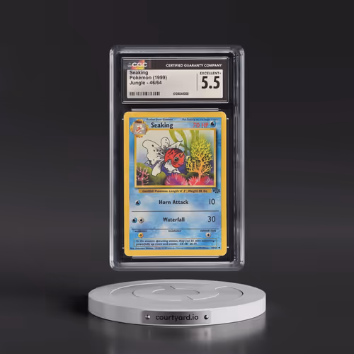 1999 Jungle #46/64 Seaking (CGC 5.5 EX+)