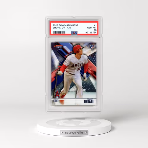 2018 Bowman's Best #1 Shohei Ohtani (PSA 10 GEM MINT)