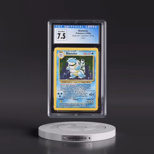 1999 Base Set #2/102 Blastoise - Holo (CGC 7.5 NM+)