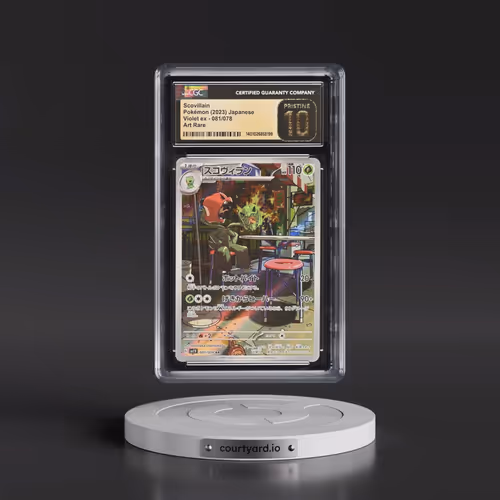 2023 Pokémon Sv1v-Violet EX #081 Scovillain - Art Rare (CGC 10 PRISTINE)