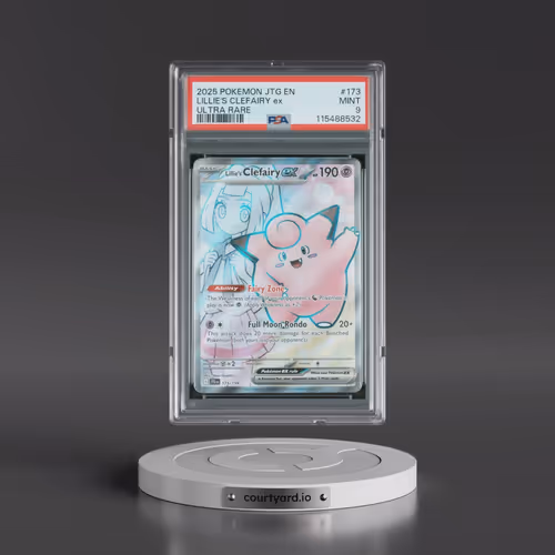 2025 Pokémon Jtg EN-Journey Together #173 Lillie's Clefairy EX - Holo Ultra Rare (PSA 9 MINT)