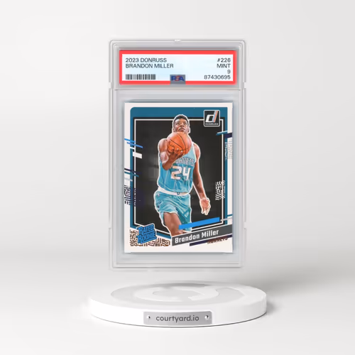 2023 Panini Donruss #226 Brandon Miller (PSA 9 MINT)