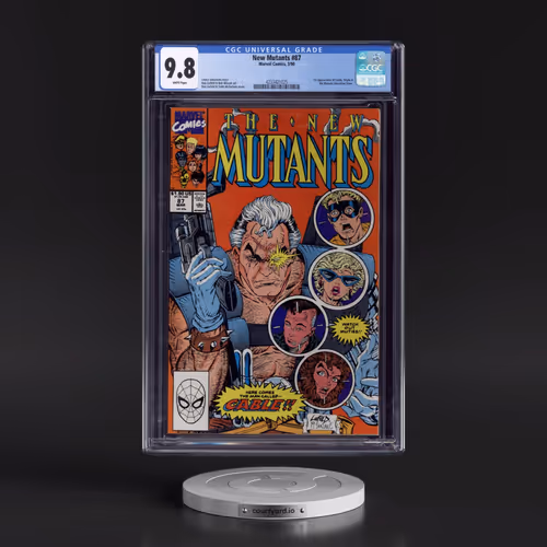 New Mutants #87 CGC 9.8 White Pages (Marvel Comics, 3/90) - Universal