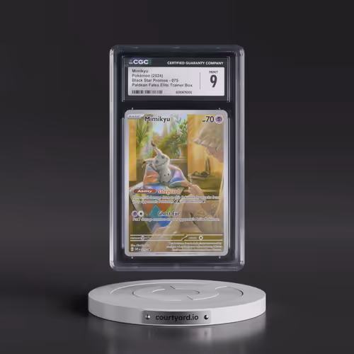 2023 Black Star Promos - Scarlet & Violet SVP EN #075 Mimikyu - Paldean Fates Elite Trainer Box (Hol