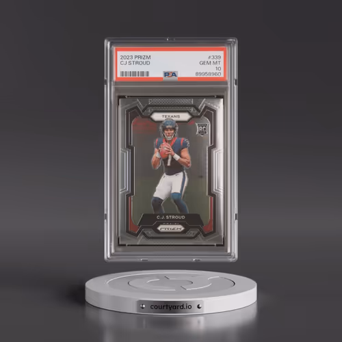 2023 Panini Prizm #339 CJ Stroud (PSA 10 GEM MINT)