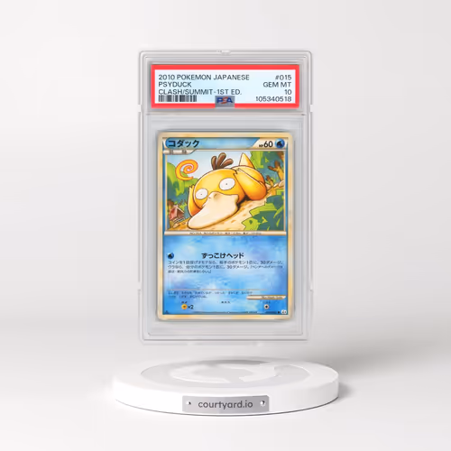 2010 Pokémon Clash at the Summit #015 Psyduck - 1st Edition (PSA 10 GEM MINT)