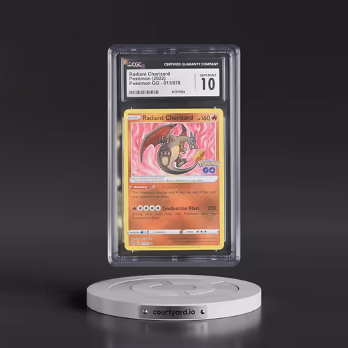 2022 Pokémon GO #011/078 Radiant Charizard - Holo (CGC 10 GEM MINT)