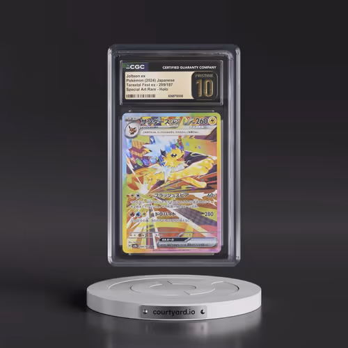 2024 Pokémon Sv8a-Terastal Fest EX #209 Jolteon EX - Holo Special Art Rare (CGC 10 PRISTINE)